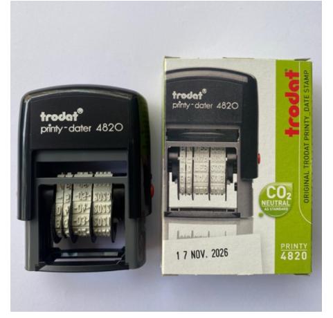 Dấu ngày tháng năm 4mm Trodat Printy dater 4820