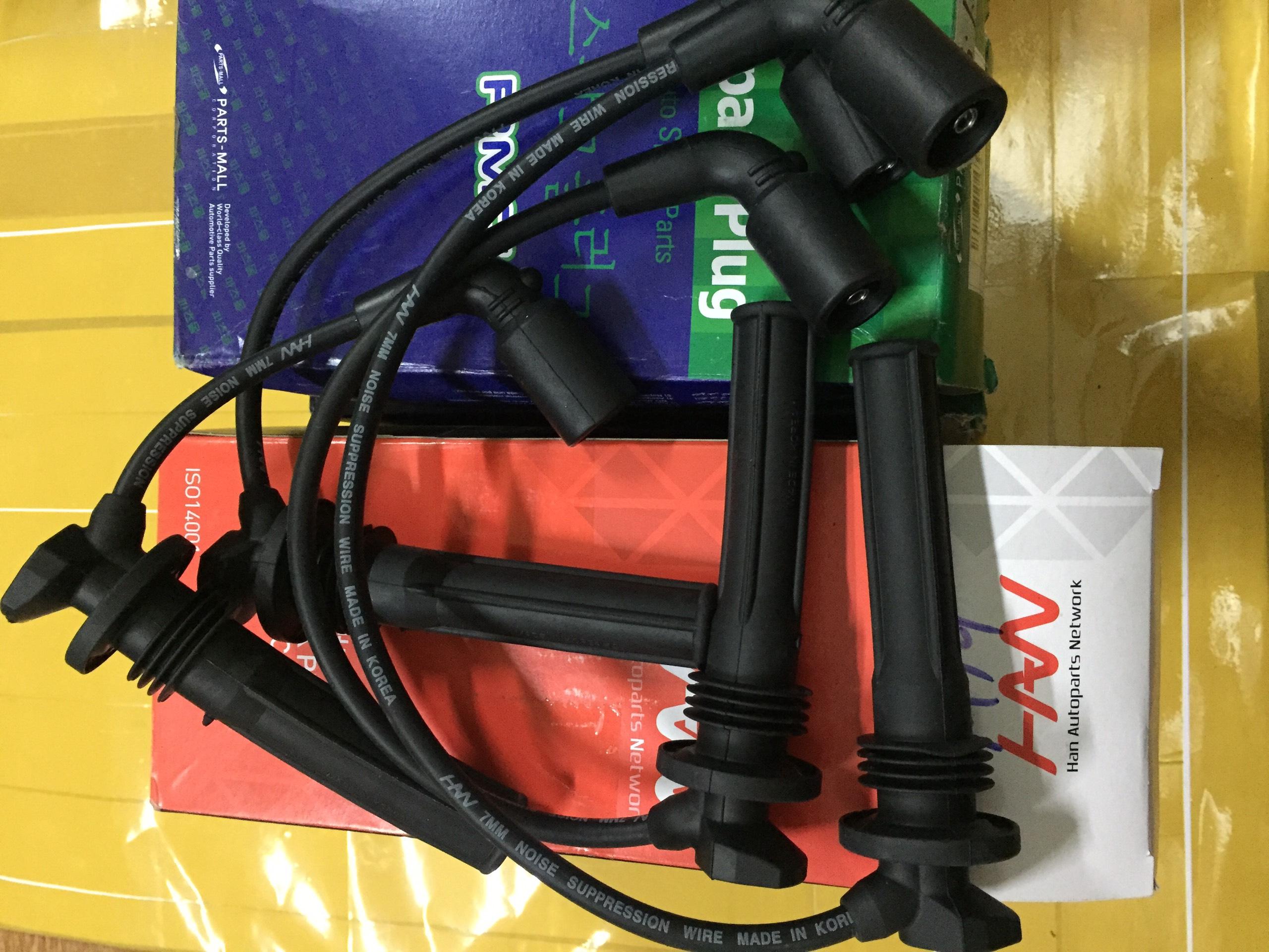 Dây cao áp Matiz 4 , Spark m300 , Gentra X / giá 1 bộ như ảnh