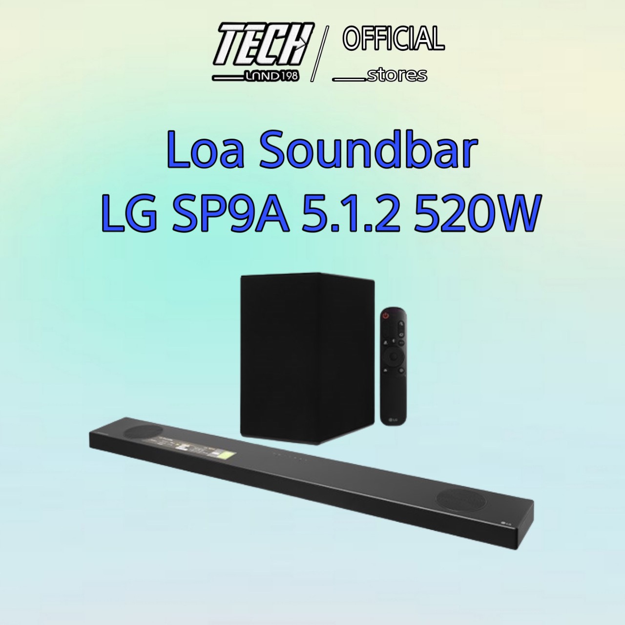 Loa Soundbar LG SP9A 5.1.2 520W Hires Audio