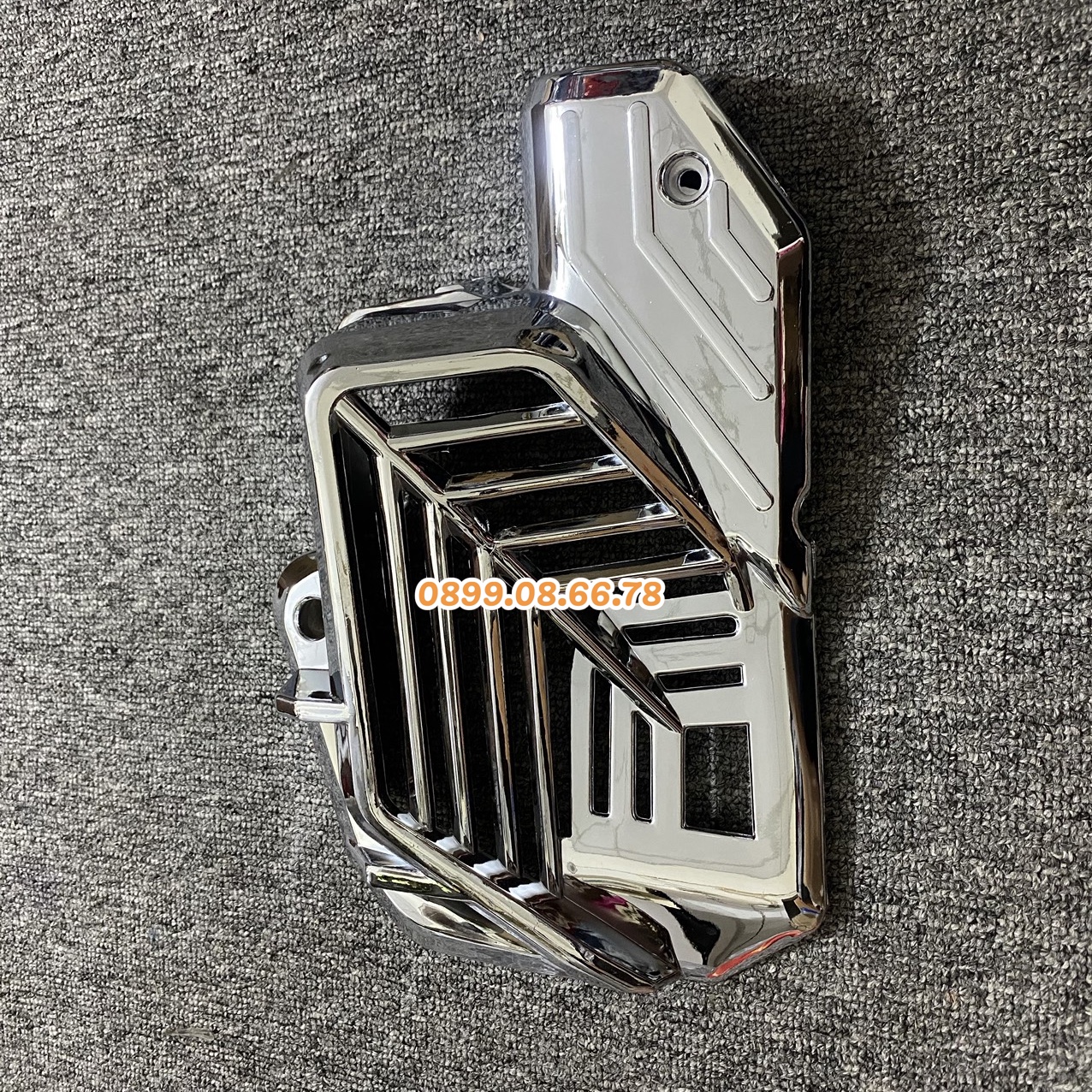 Ốp Quạt gió xe SH 2023 - Dùng chung xe SH từ 2020, 2021, 2022 (125i, 150i, 160i) - Xi Mạ