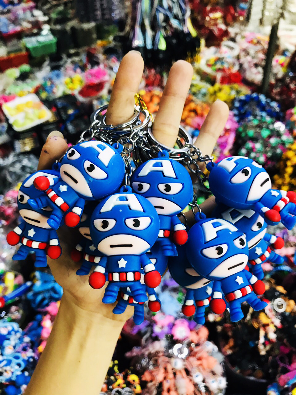 ( mẫu NGẪU NHIÊN ) Móc gắn chìa khóa trang trí balo túi xách túi đeo chéo nam nữ hình siêu cute