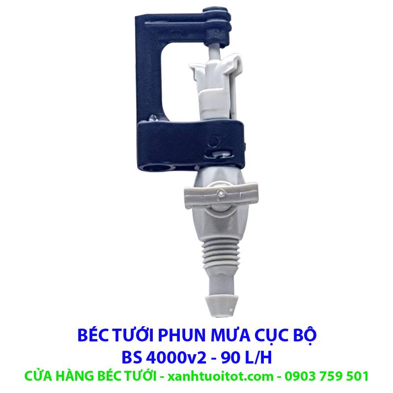 [HCM]Bộ 10 BÉC TƯỚI PHUN THUỐC & TẠO MƯA CỤC BỘ - BS 4000 V2 90 Lít