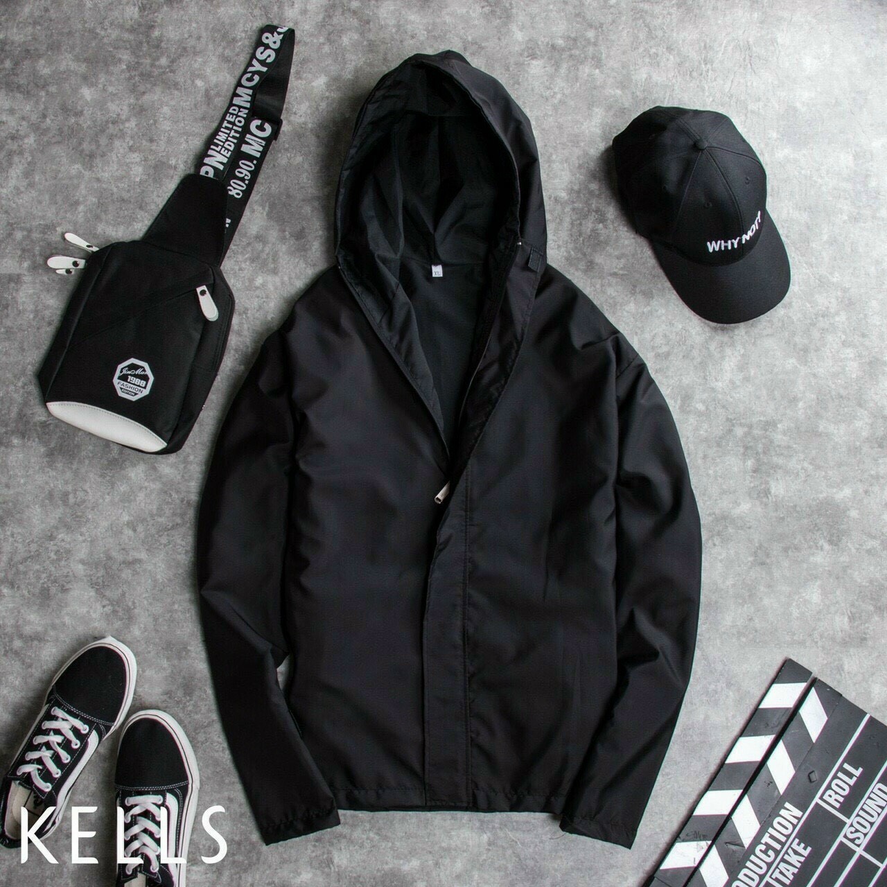 [HCM]ÁO KHOÁC DÙ HAI LỚP THIẾT KẾ ĐƠN GIẢN MÀU ĐEN PHỐI HÌNH SƯ TỬ MÀU VÀNG SIÊU ĐẸP LÊN FORM CHUẨN -K&T FASHION SHOP