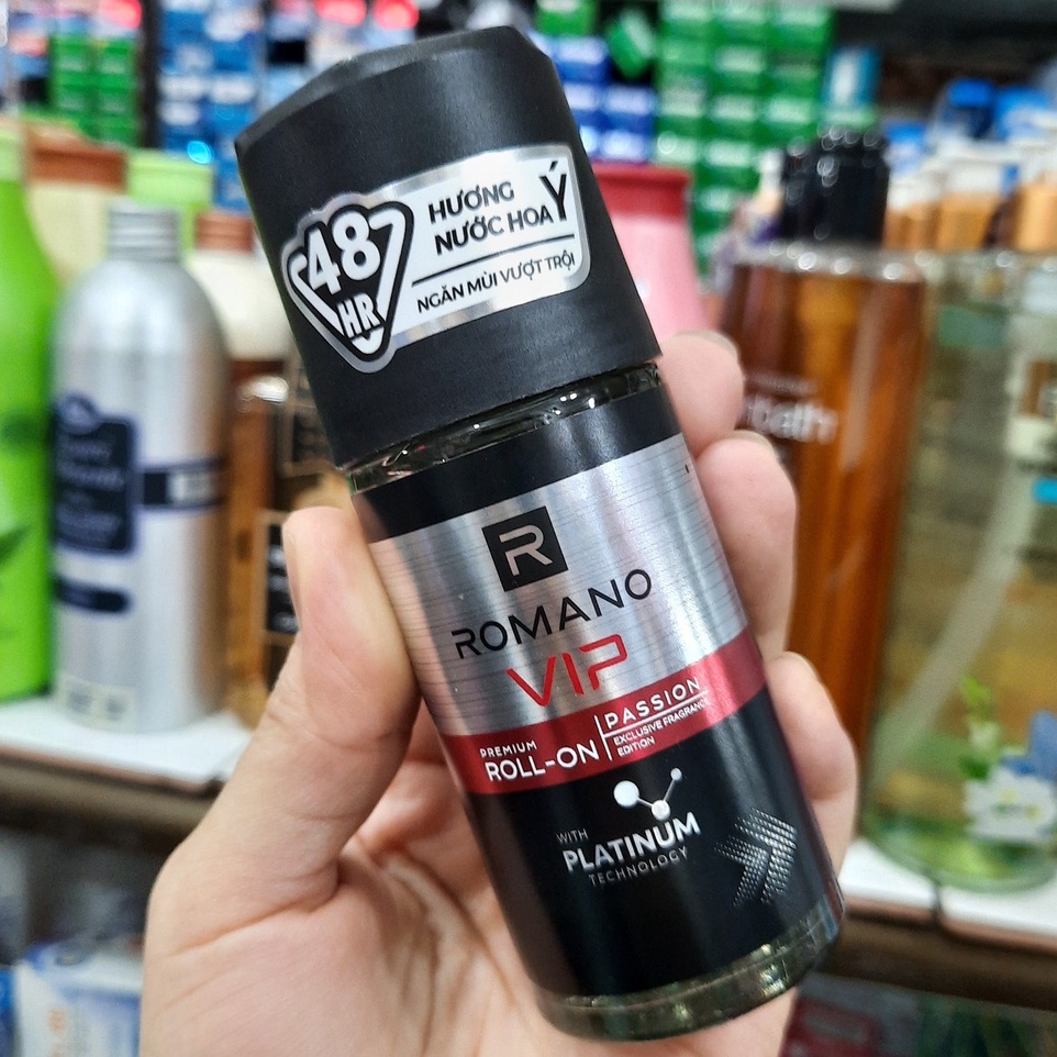 Lăn khử mùi romano vip đỏ 50ml