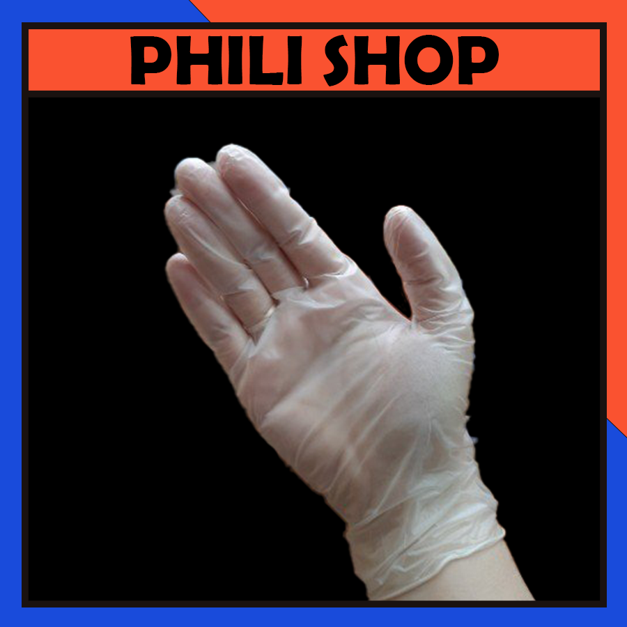 Bao tay vinyl topglove size s/m/l/xl, chuyên dùng cho chế biến thực phẩm, spa, nails, phòng sạch.