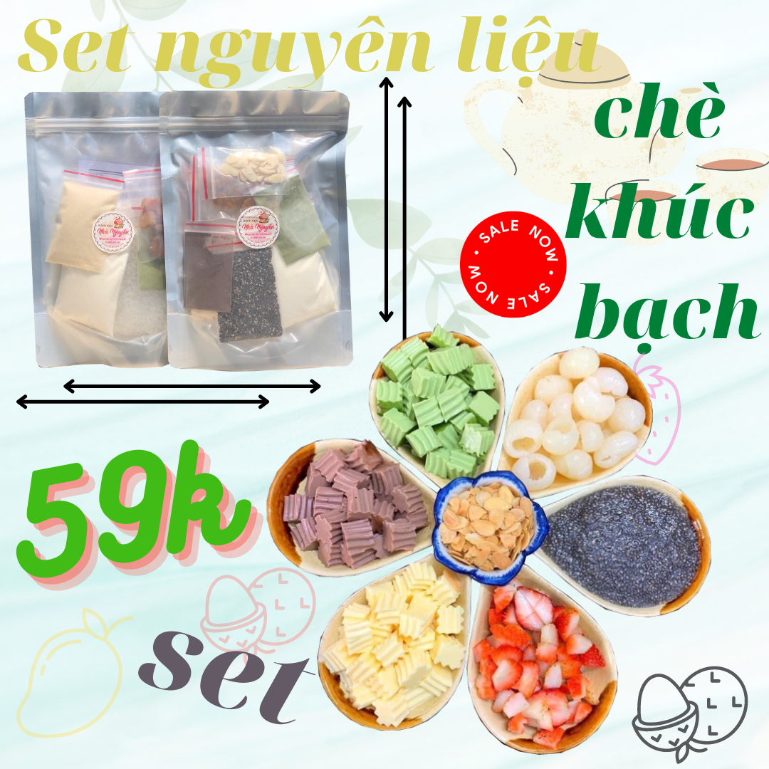 SET TỰ NẤU CHÈ KHÚC BẠCH