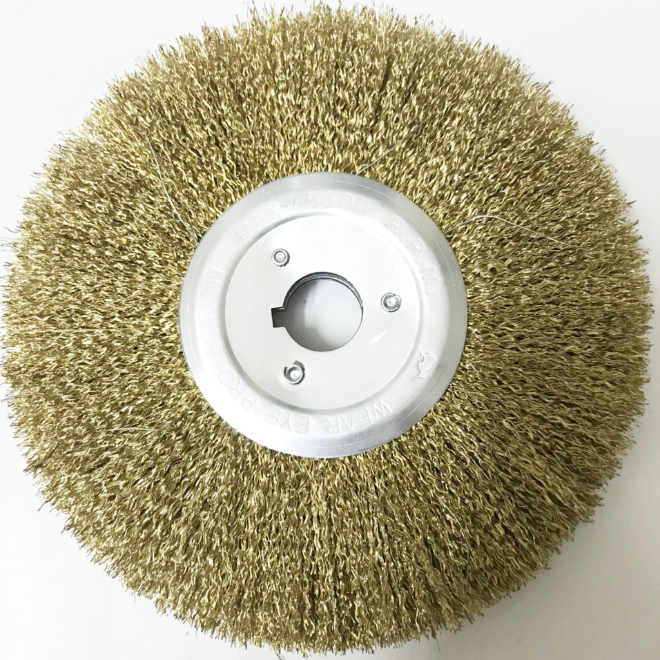 [HCM]Bánh cước sợi thép/ Chổi Đánh Gỉ Sắt cao cấp (dày 30mm) 150-200mm - Vinasum