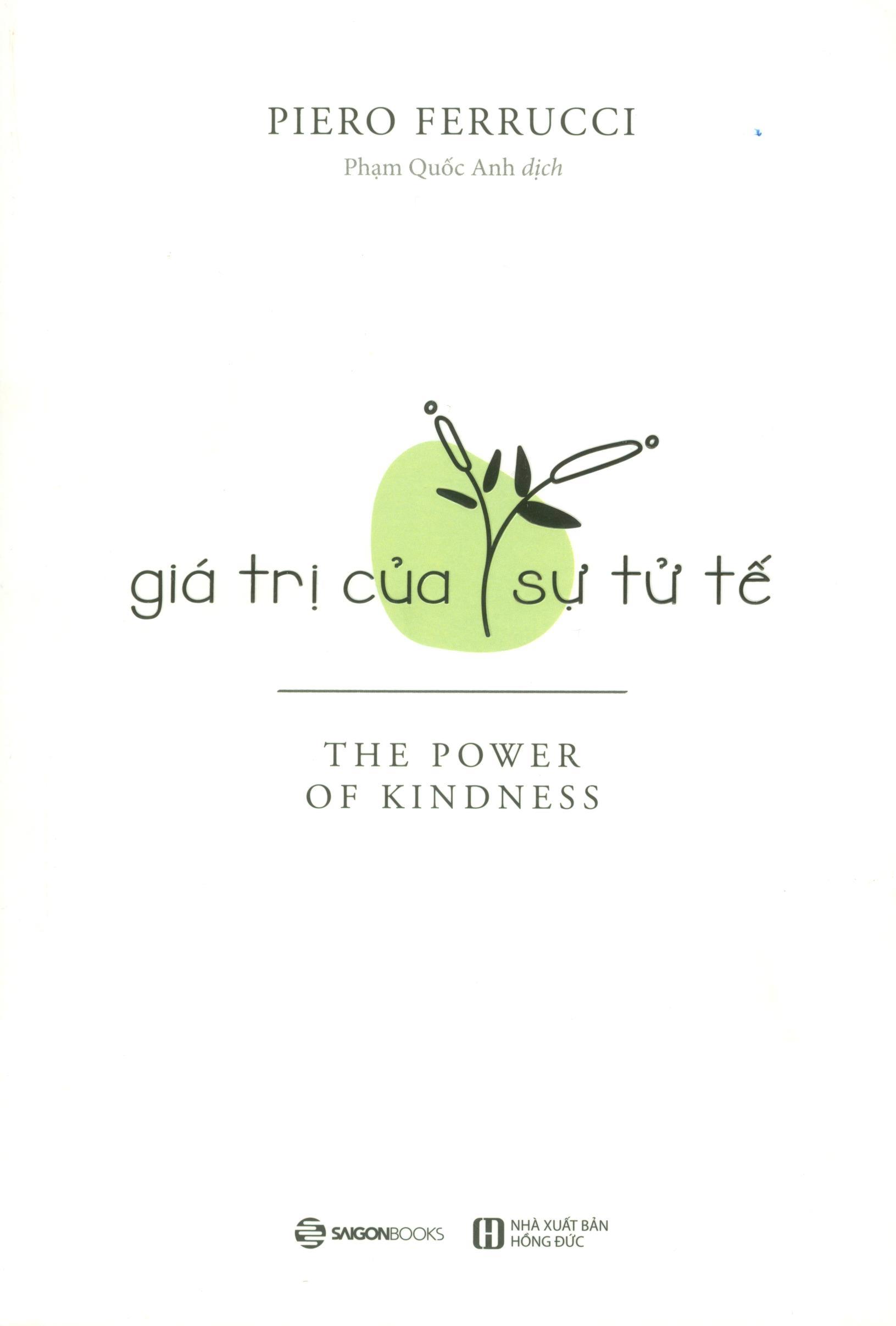 Giá trị của sự tử tế