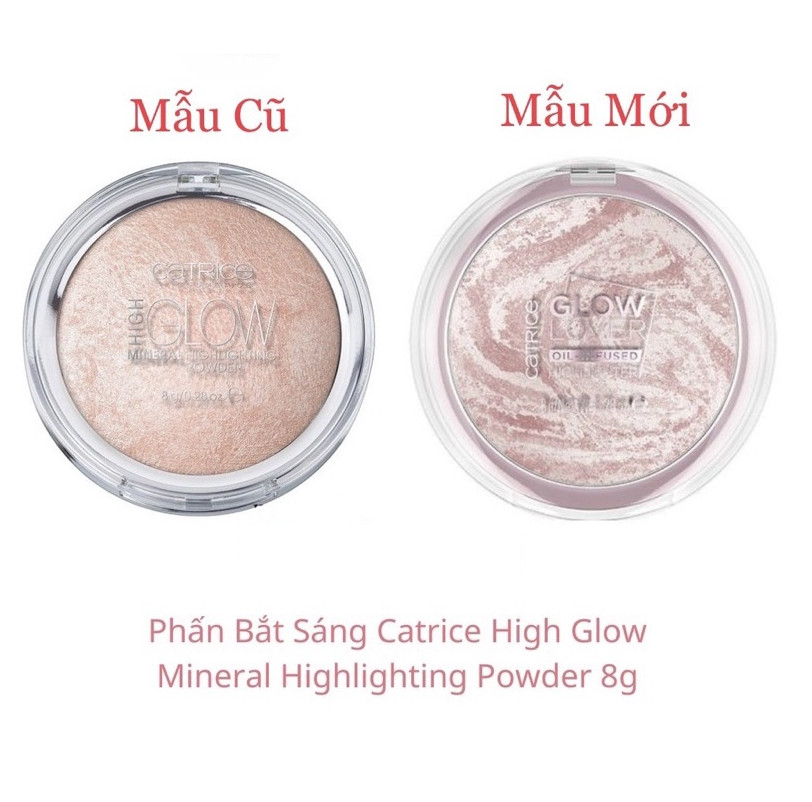 Phấn bắt sáng Catrice High Glow Mineral Highlighting Powder -Glow Lover Oil-infused đỉnh cao của bắt sáng