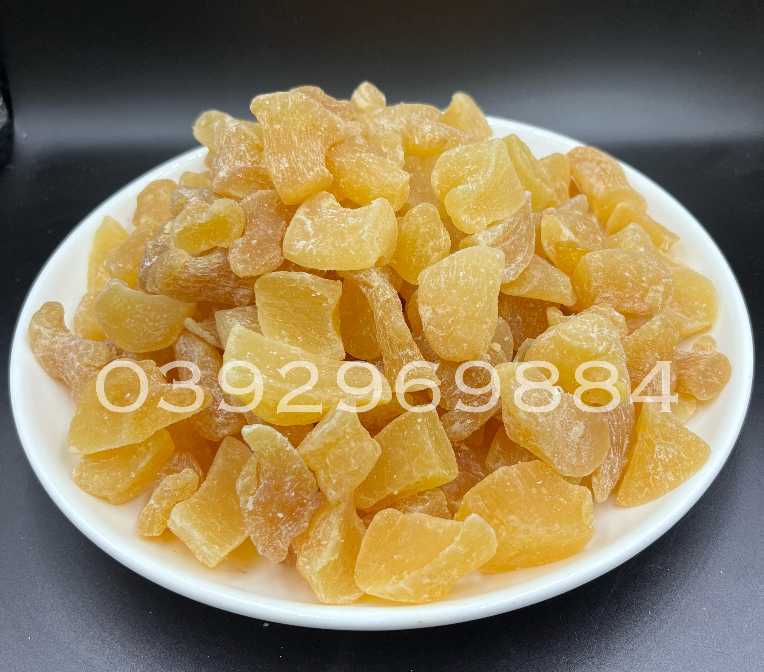 500G Mứt gừng viên sấy dẻo