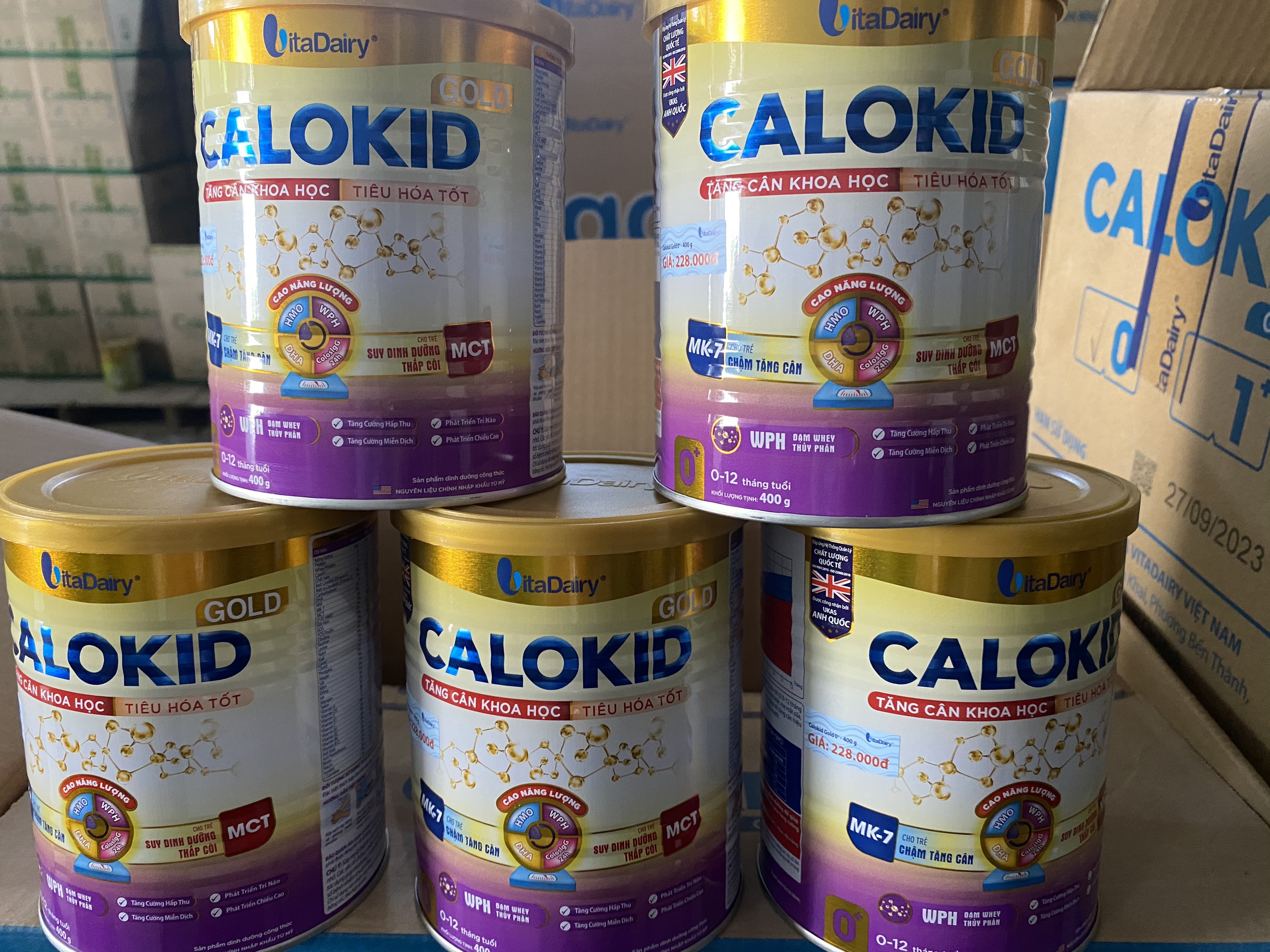 Sữa calokid gold 400g