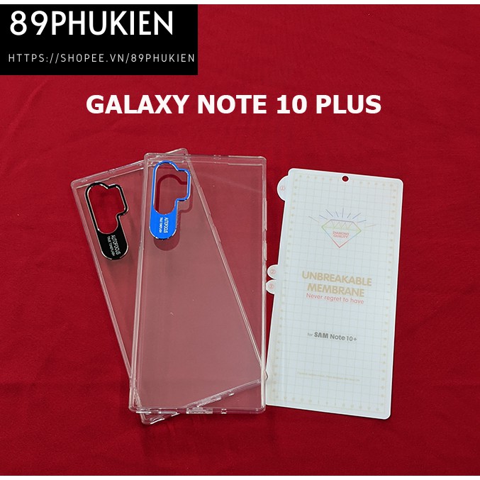 Ốp Auto Focus trong suốt bảo vệ camera cho Galaxy Note 10 Plus