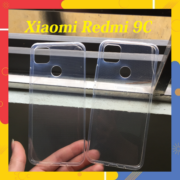 Ốp lưng Xiaomi Redmi 9C Silicon dẻo trong