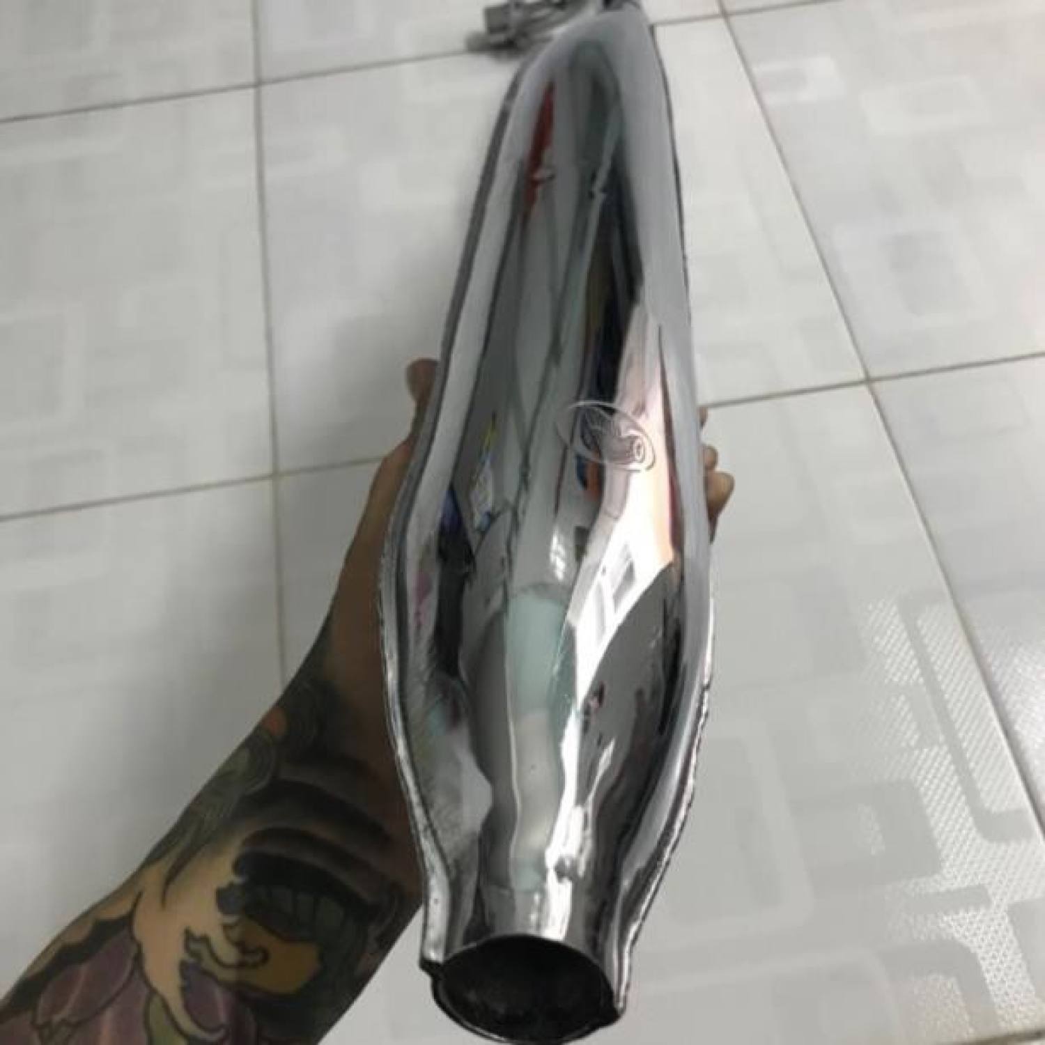 Pô đam logo cánh chim chữ Honda móc cam xăng nồi " rẻ vô địch "