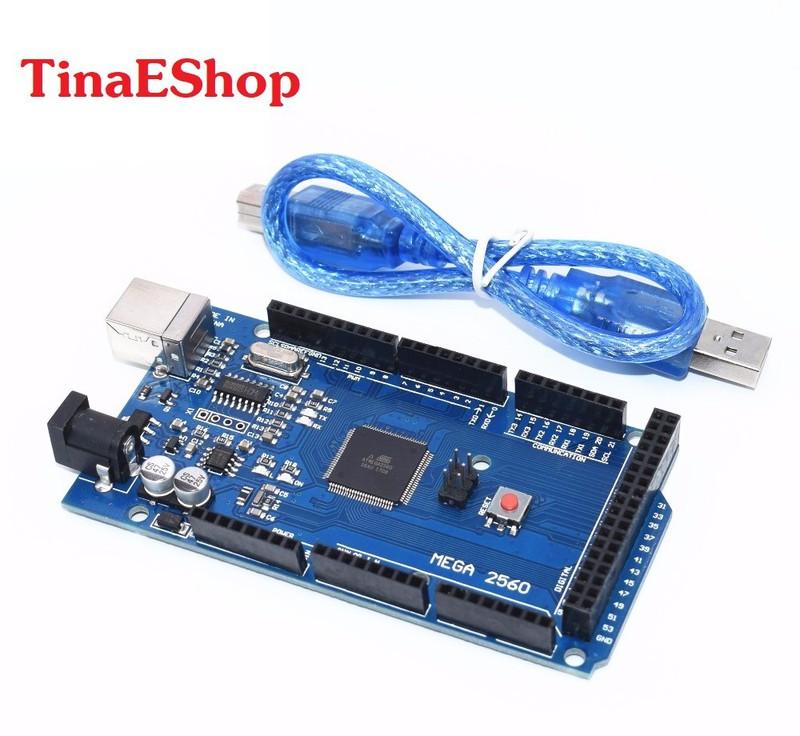 Arduino mega 2560 chip ch340 kèm cáp usb