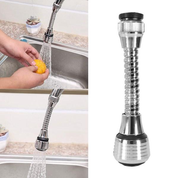 Đầu vòi rửa chén bát  tăng áp xoay 360 độ