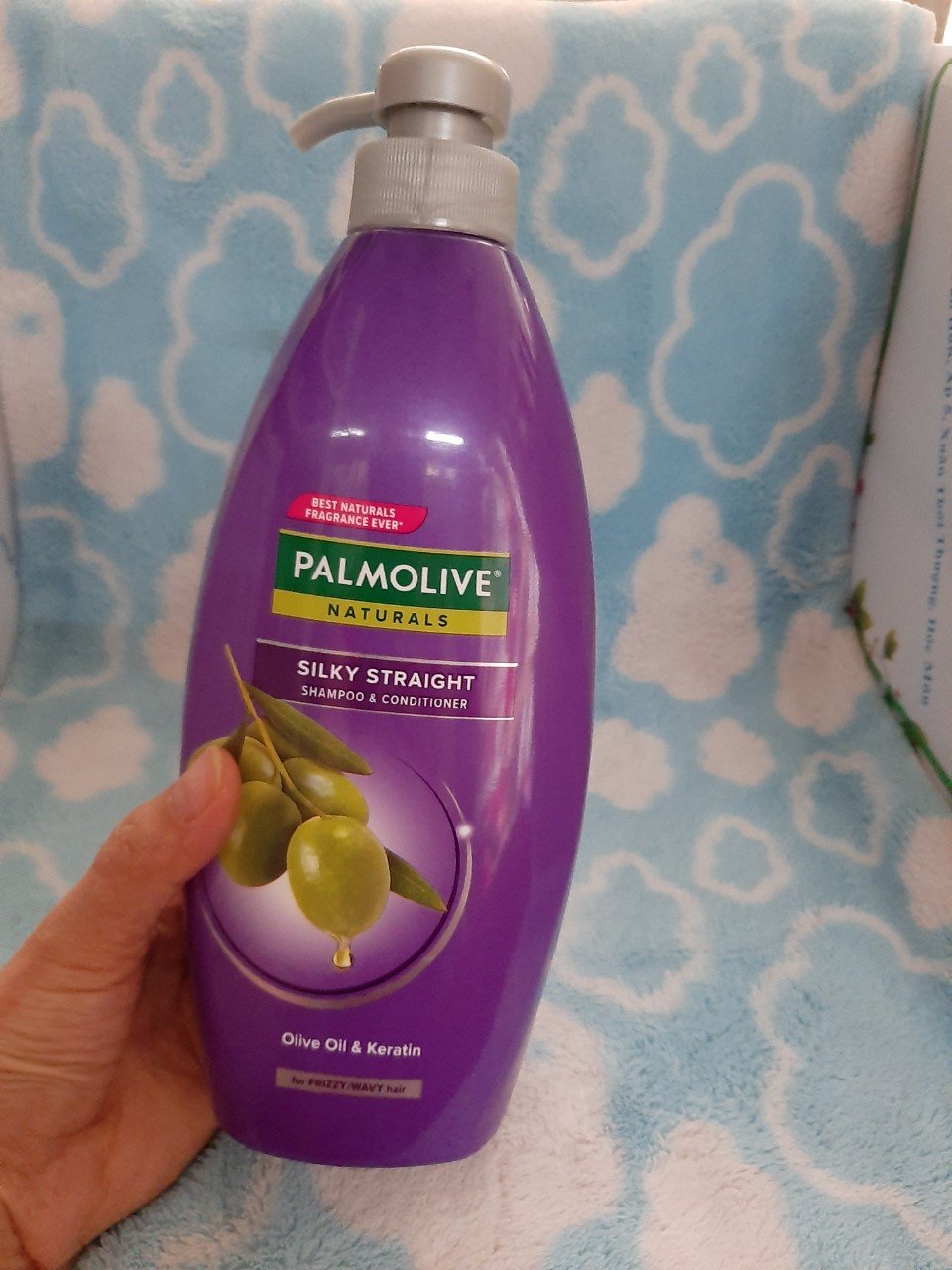 Dầu Gội Palmolive 2in1 600ml - Suôn Mượt  Màu Tím