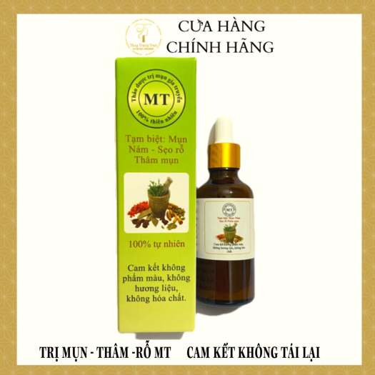 Thảo dược sạch mụn- thâm rỗ MT - chính hãng giá rẻ