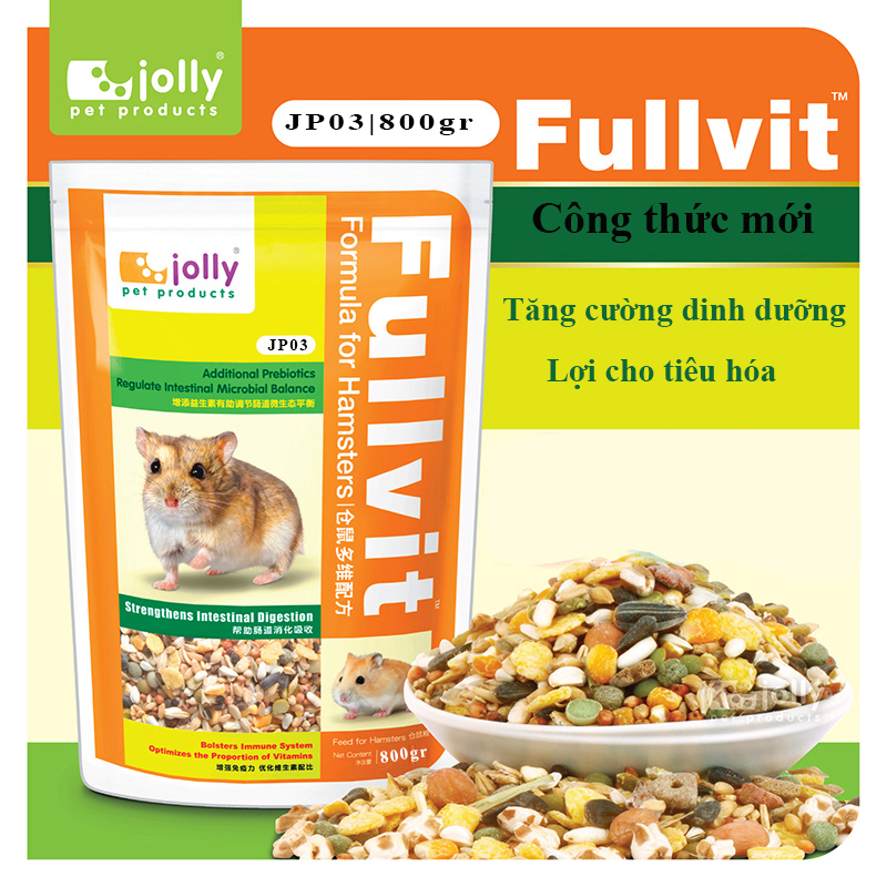 [HCM]Thức Ăn Ngũ Cốc Hamster 800gr