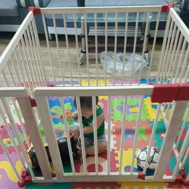 Cũi 3d Playpen 4 cánh