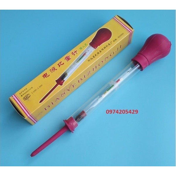 Tỷ Trọng Kế Đo Nồng Độ Axit Trong Bình Acquy