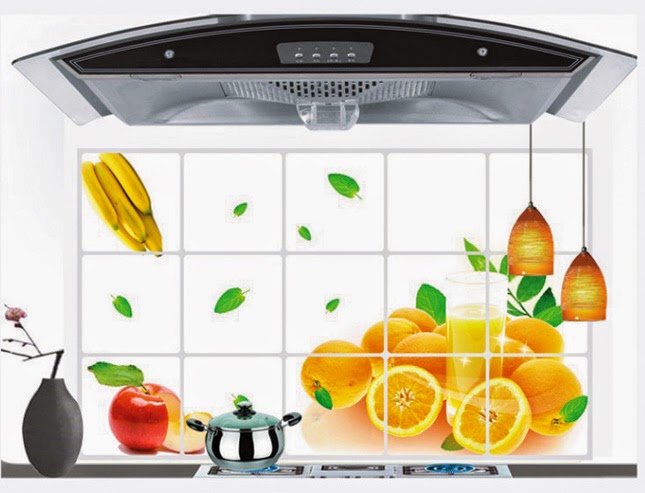 TRANH dán bếp cách nhiệt, chống dầu mỡ LOẠI TO
