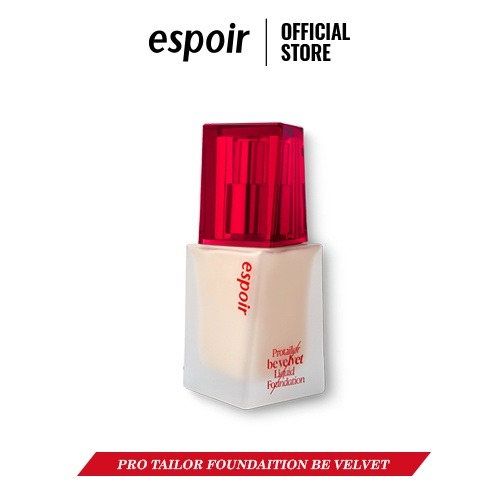 Kem nền espoir pro tailor foundation be velvet spf22 pa++ 30gr