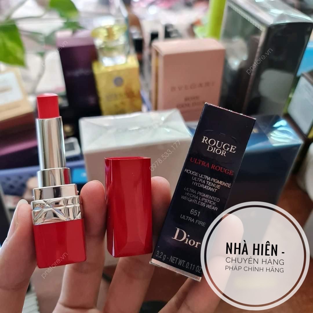 Son dior ultra rouge màu 651