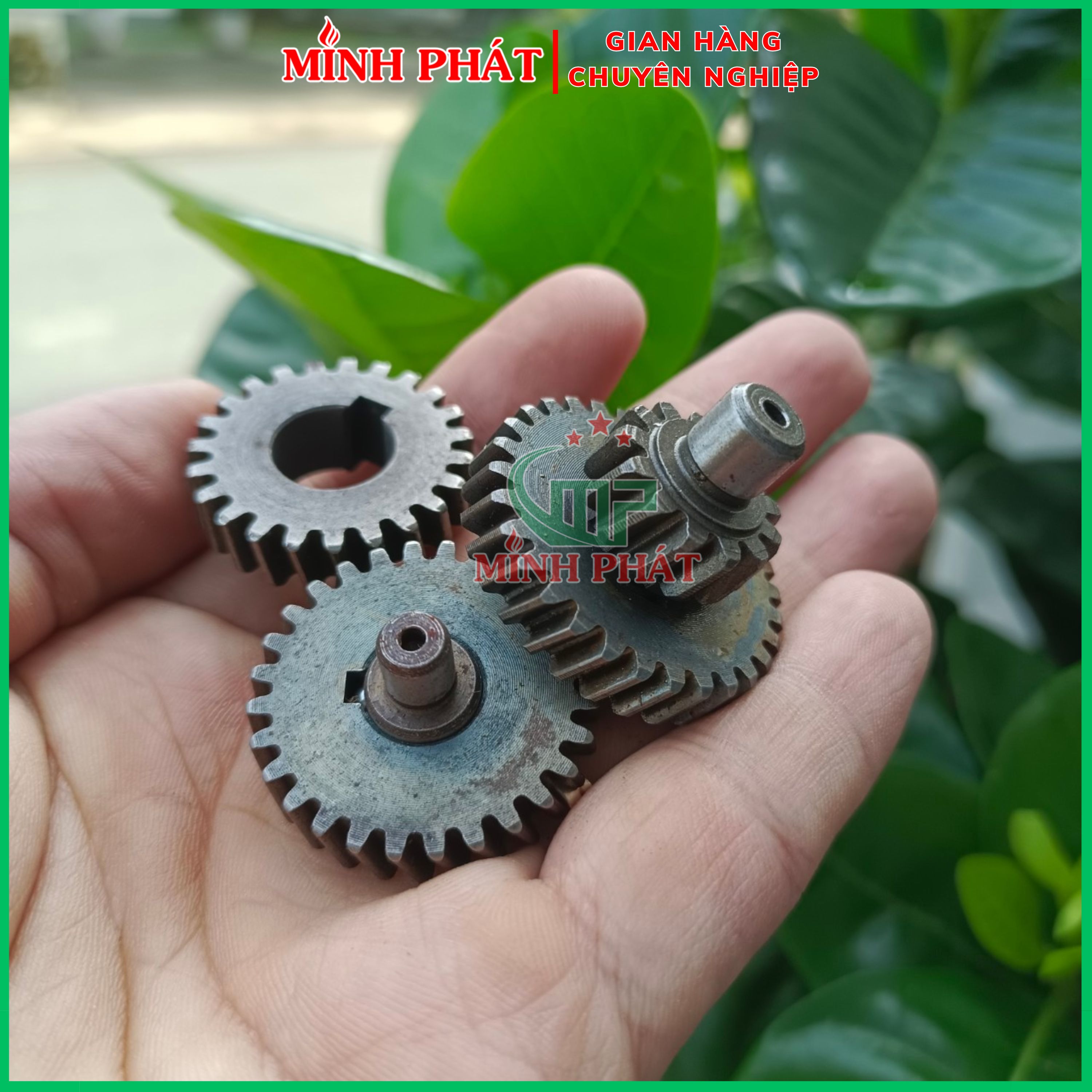 Bộ nhông bánh răng máy bào tường jp-001 minh phát