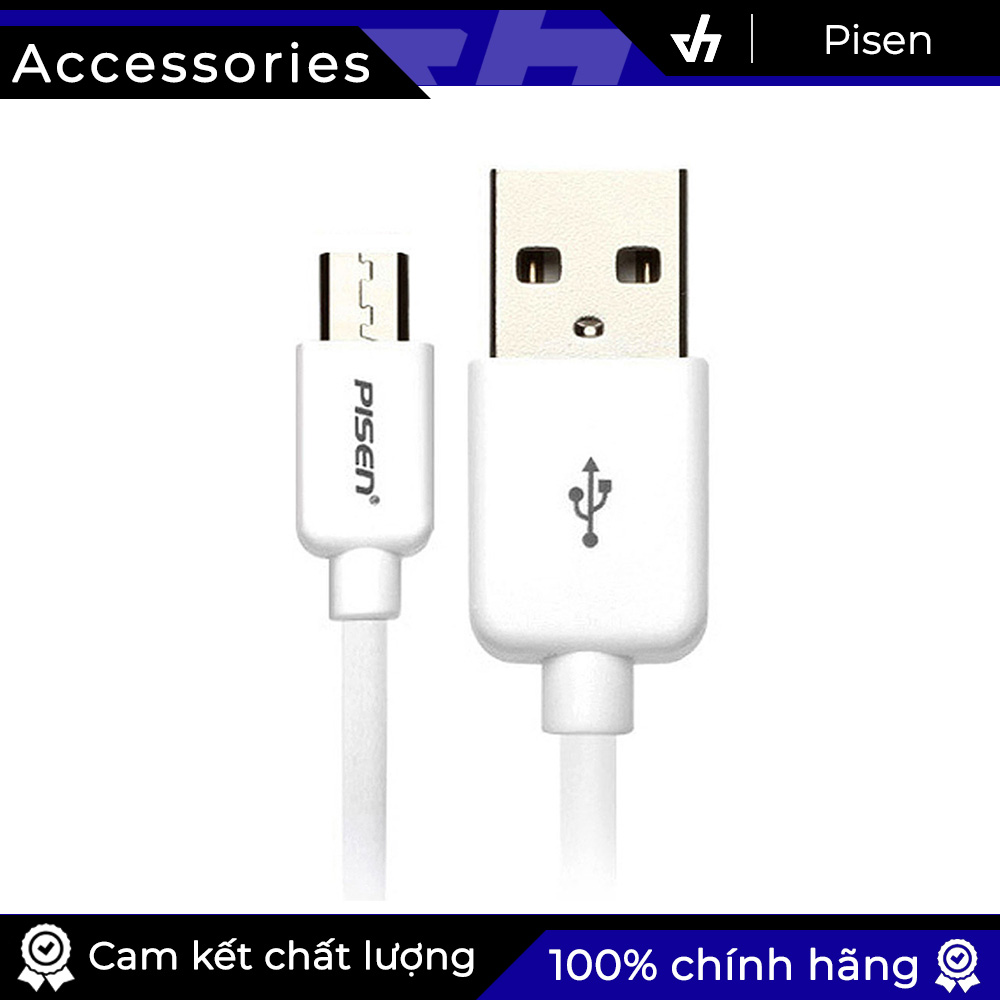 Cáp sạc Samsung Galaxy S5 chính hãng Pisen