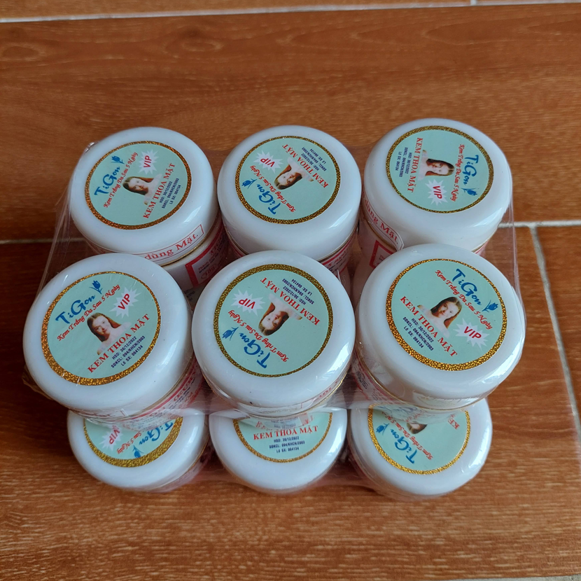 GIÁ SỈ 12 KEM DƯỠNG TRẮNG DA TIGON 18G - GIÁ SỈ 12 KEM TIGON TRẮNG DA MẶT 18G