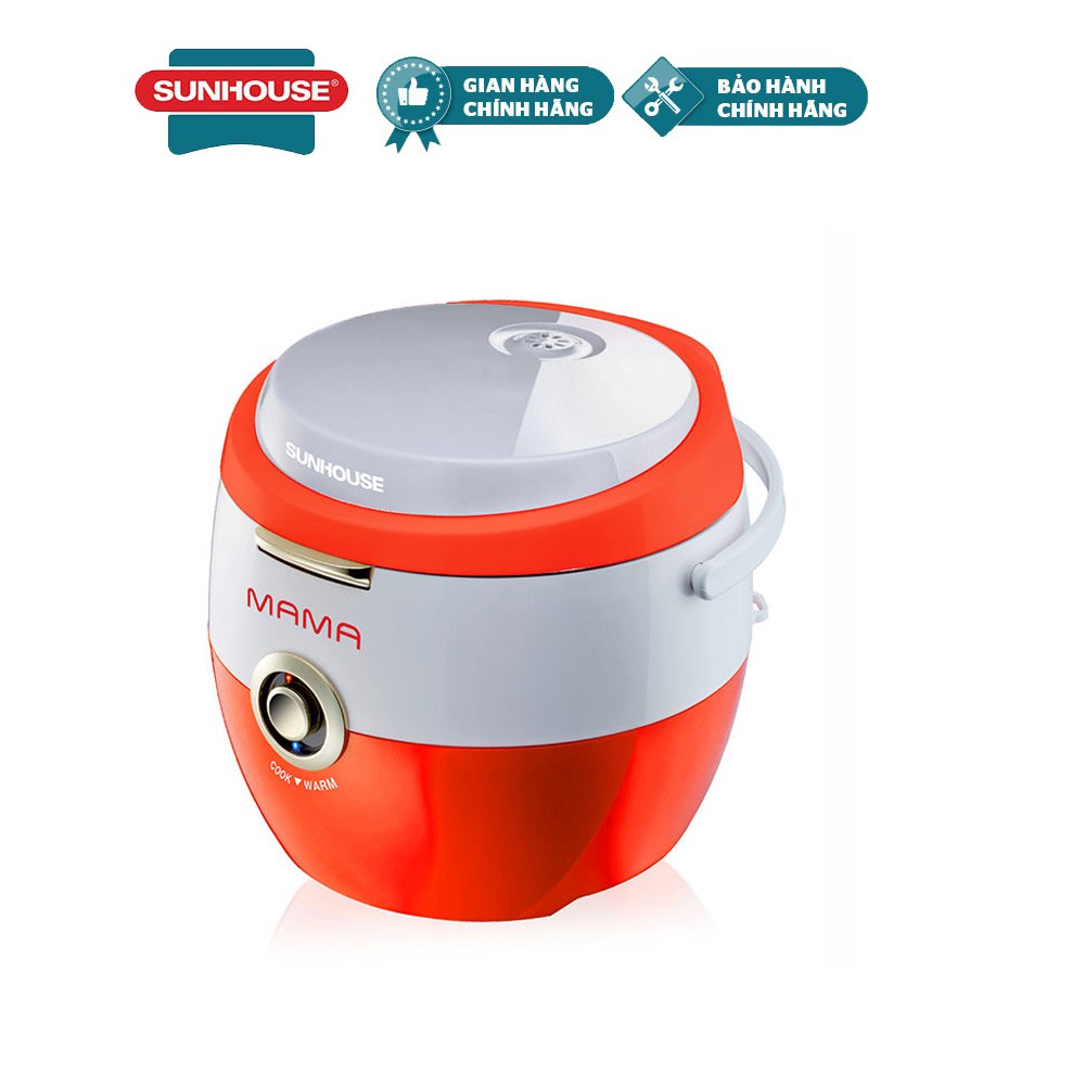 Nồi cơm điện 1.8l sunhouse mama shd8661 cam