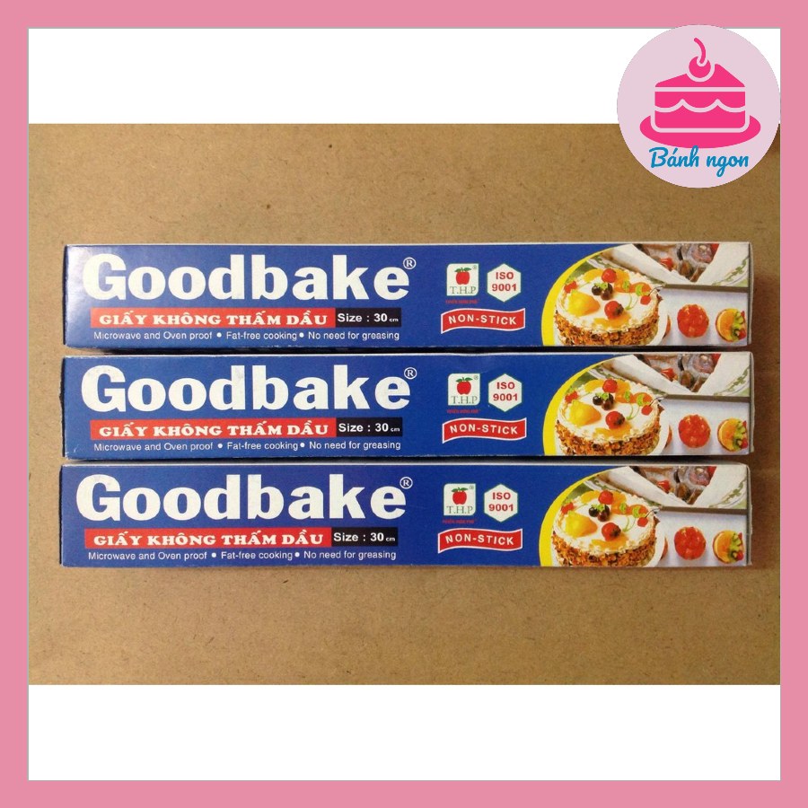 Giấy nến nướng bánh Goodbake chống dính khuôn 5m
