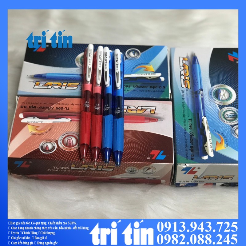 ✅  ✅ [Giá tốt cho mọi nhà] Bút Bi Bấm Laris TL-095