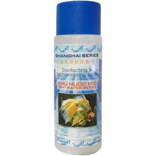 Dung dịch khử nước mới shanghai 125ml cho bể cá