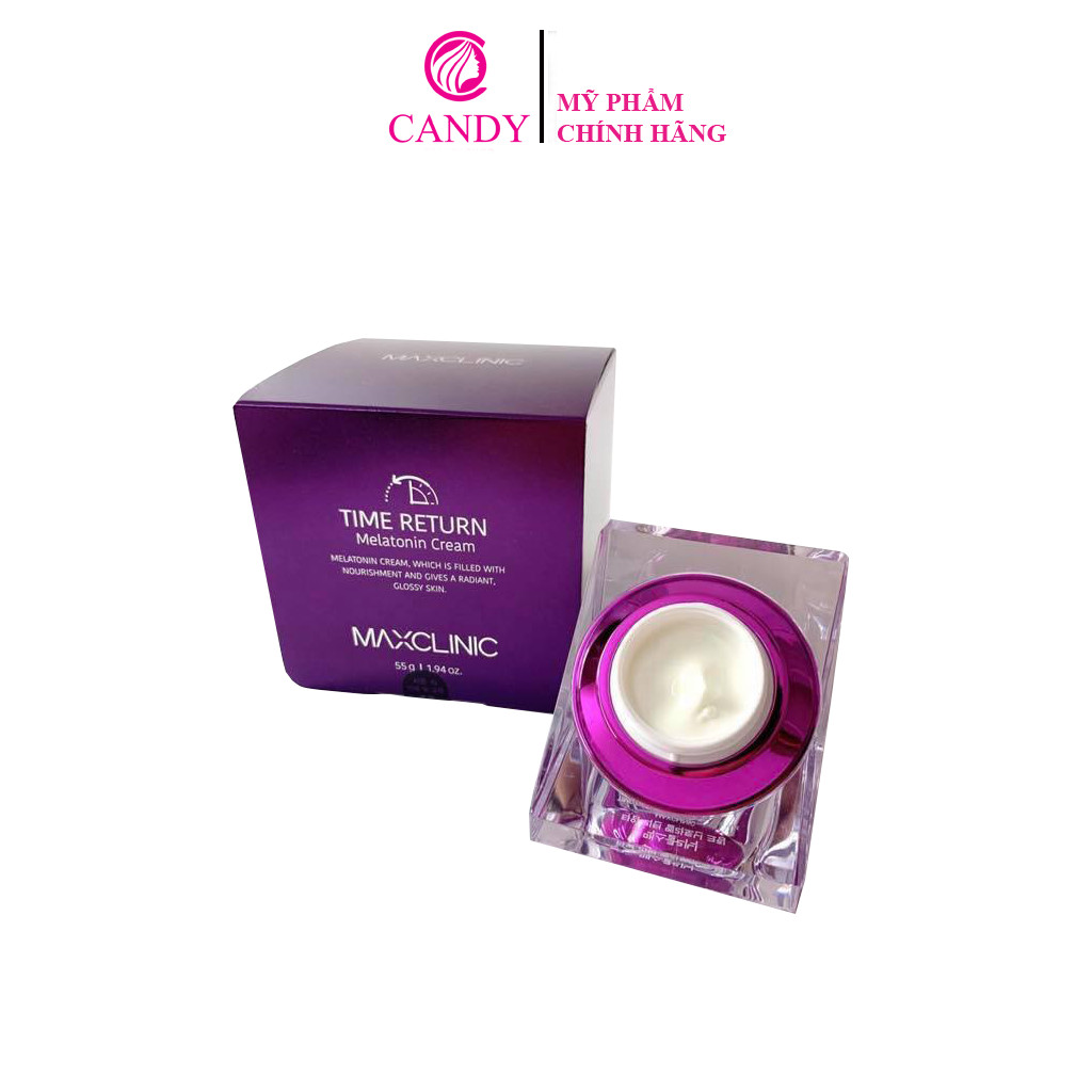 [Hoàn Tiền 8%]Kem dưỡng thâm nám MAXCLINIC Time Return Melatonin Cream