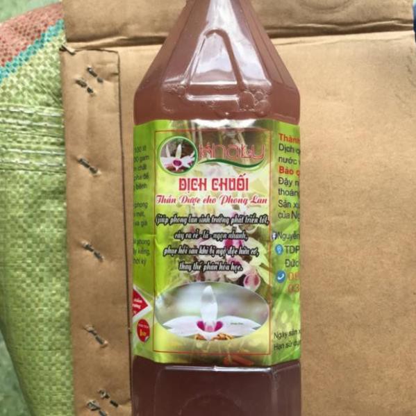 Dịch chuối cho Phong lan 1 lít