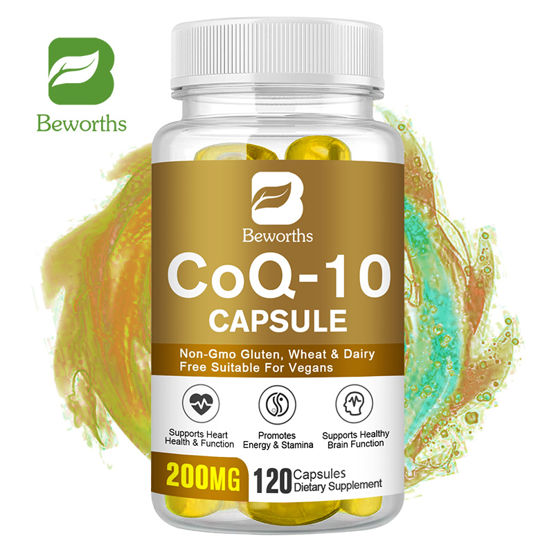 BEWORTHS CoQ10 Capsules 200 Mg Coenzyme Q10 dành cho người ăn chay để cung