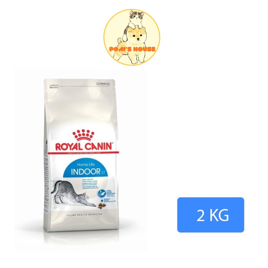 Thức ăn hạt cho mèo Royal Canin Indoor 2kg- Pom's House