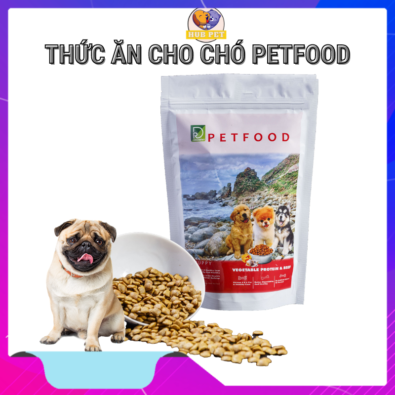 Thức ăn hạt cho chó con - thức ăn cho chó con cao cấp pet food - hubpet