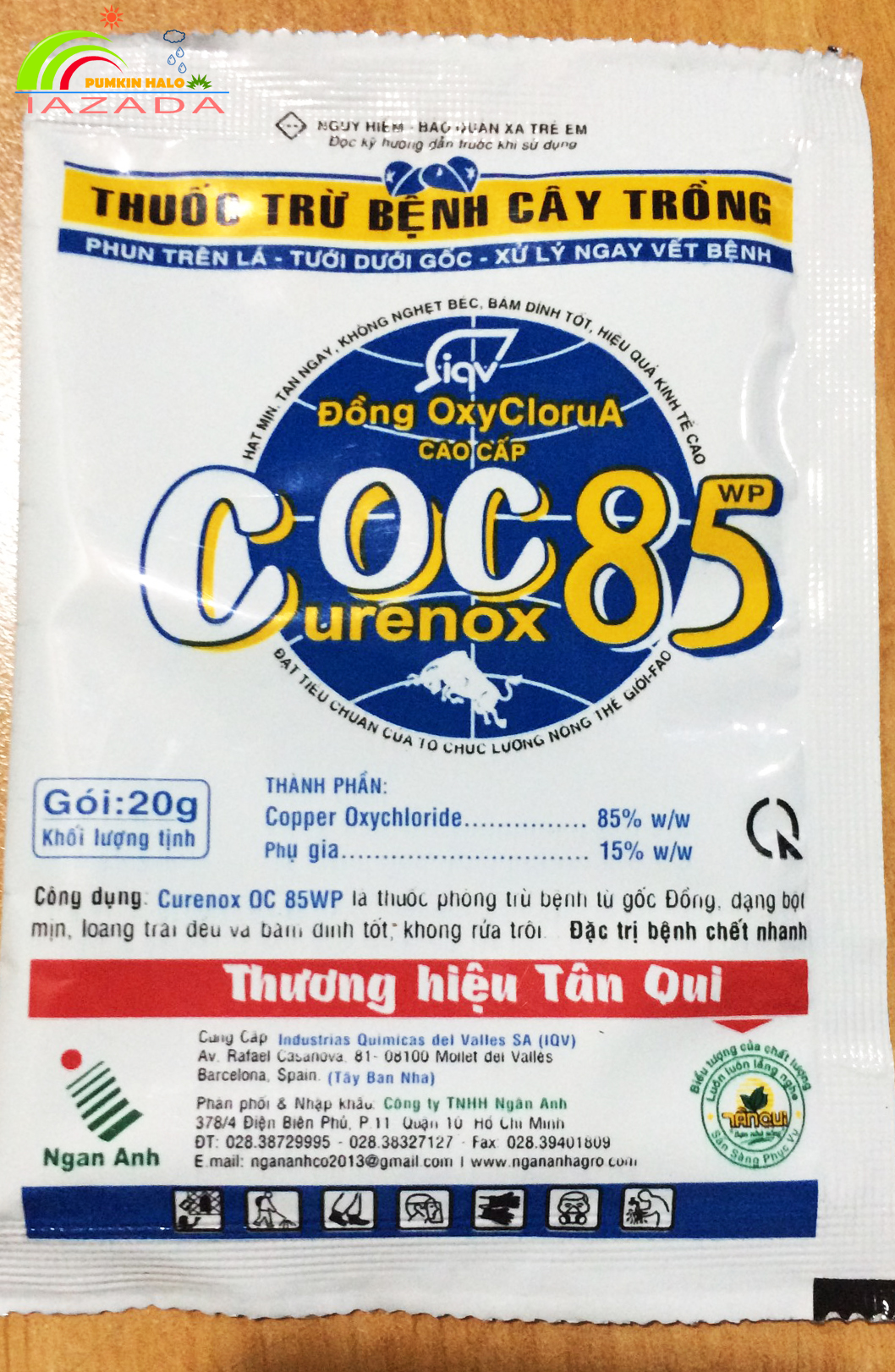 [HCM]Coc 85phòng trừ nấm bệnh COC 85 gói 20g - HL24-HÀNG CÔNG TY CHẤT LƯỢNG TỐT