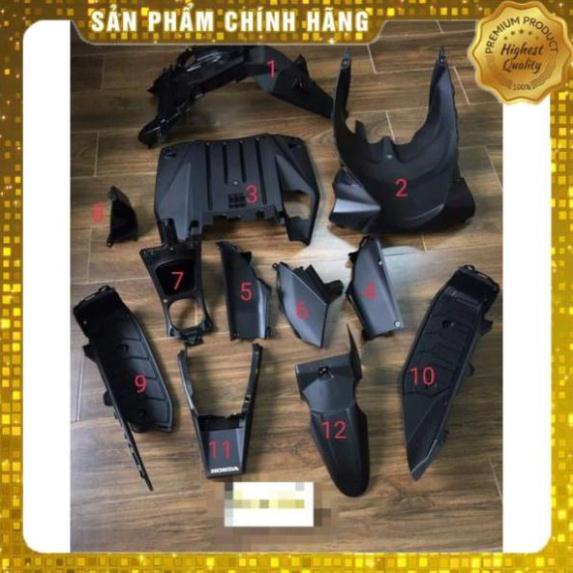 Bộ nhựa nhám ab đầu bò , nhựa nhám Honda Air Blade 110 đời 2011 chính hãng Honda