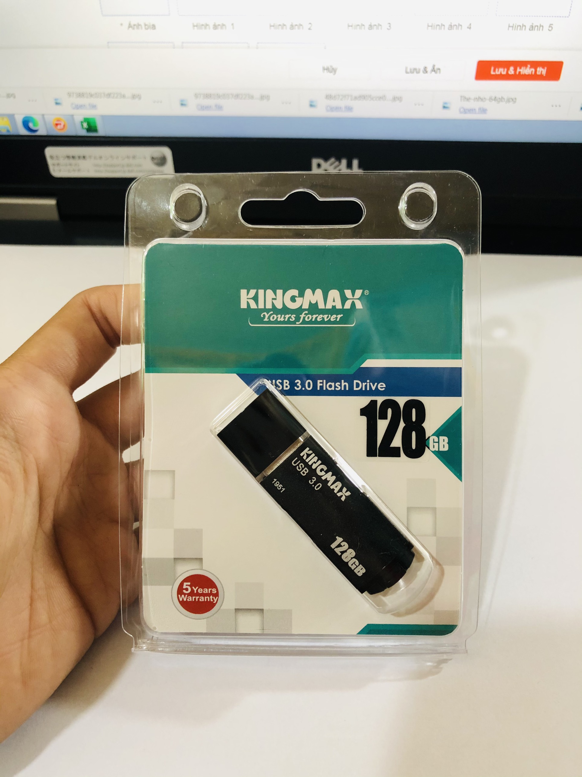 Usb 3.0 kingmax mb-03, vỏ hợp kim nhôm cao cấp 128gb