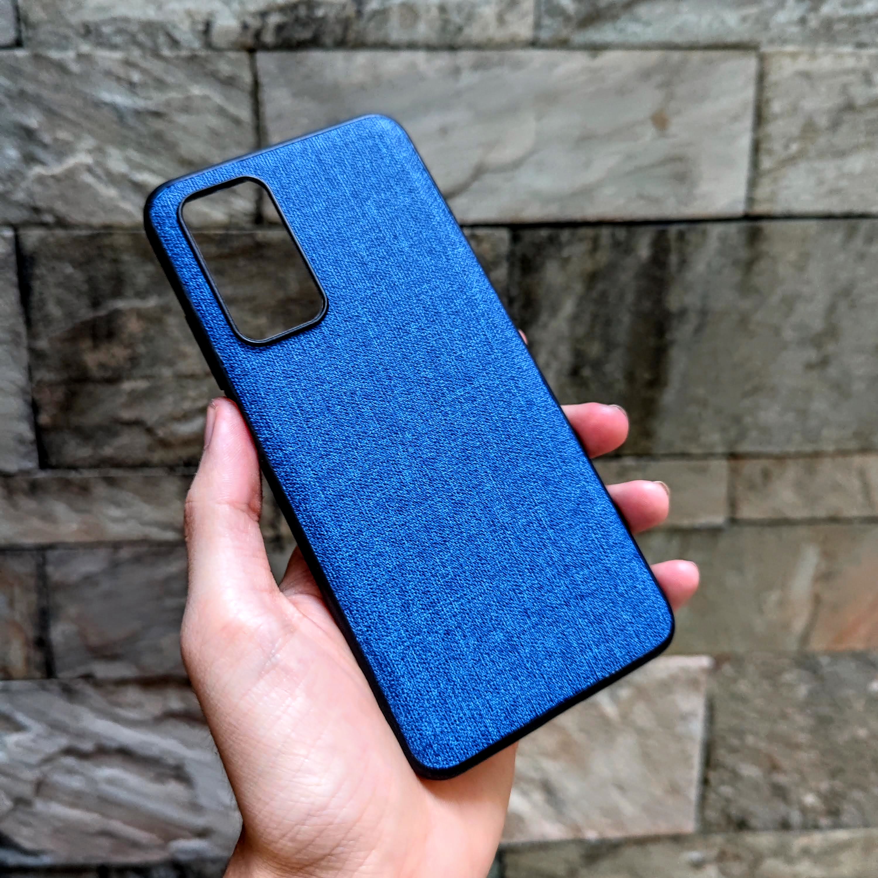 Ốp lưng oneplus 9/ oneplus 9 pro vân vải jean 1 màu