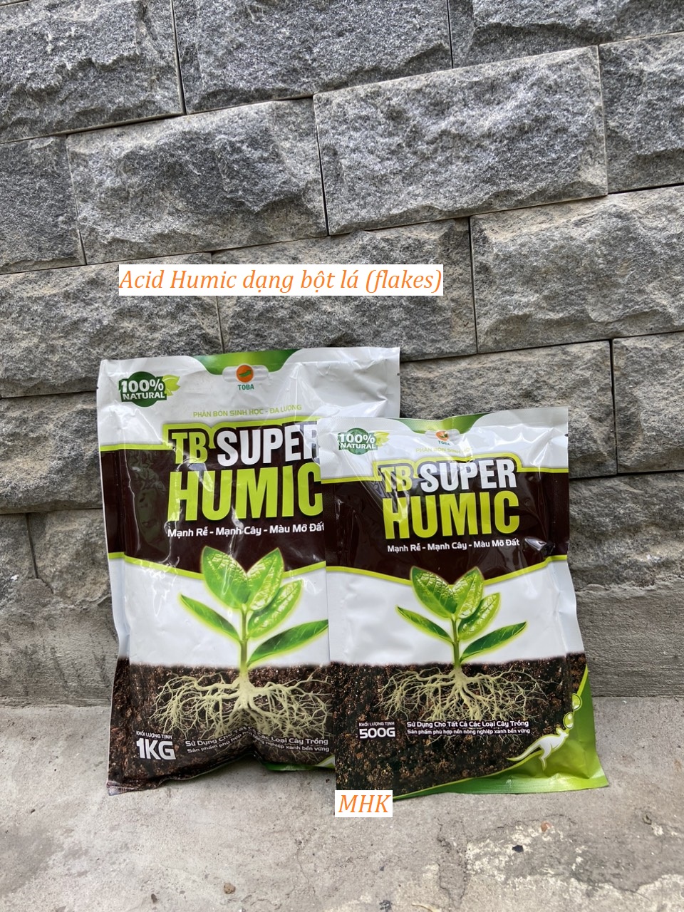 Phân bón humic - super humic toba , dạng bột lá tan nhanh trong nước ! gói 500g / 1kg