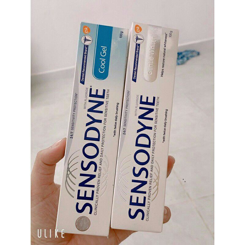 Kem đánh răng Sensodyne chống ê buốt làm trắng răng 100g