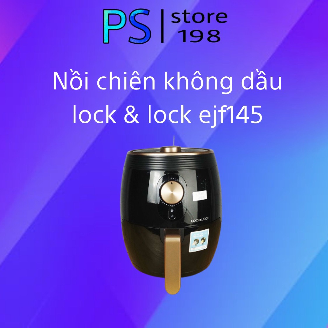 Nồi chiên không dầu lock&lock 3.5l EJF145 bảo hành 12 tháng