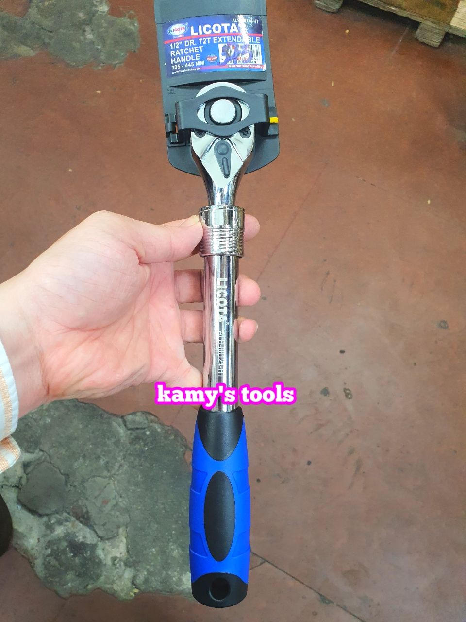Cần siết tự động 1/2 cán có tăng licota alh-00124-ht cần tự động cần tuýp tự động