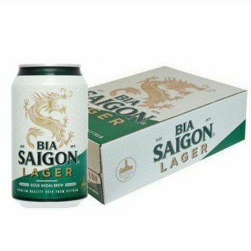 Bia Sài Gòn Lager lon 330ml