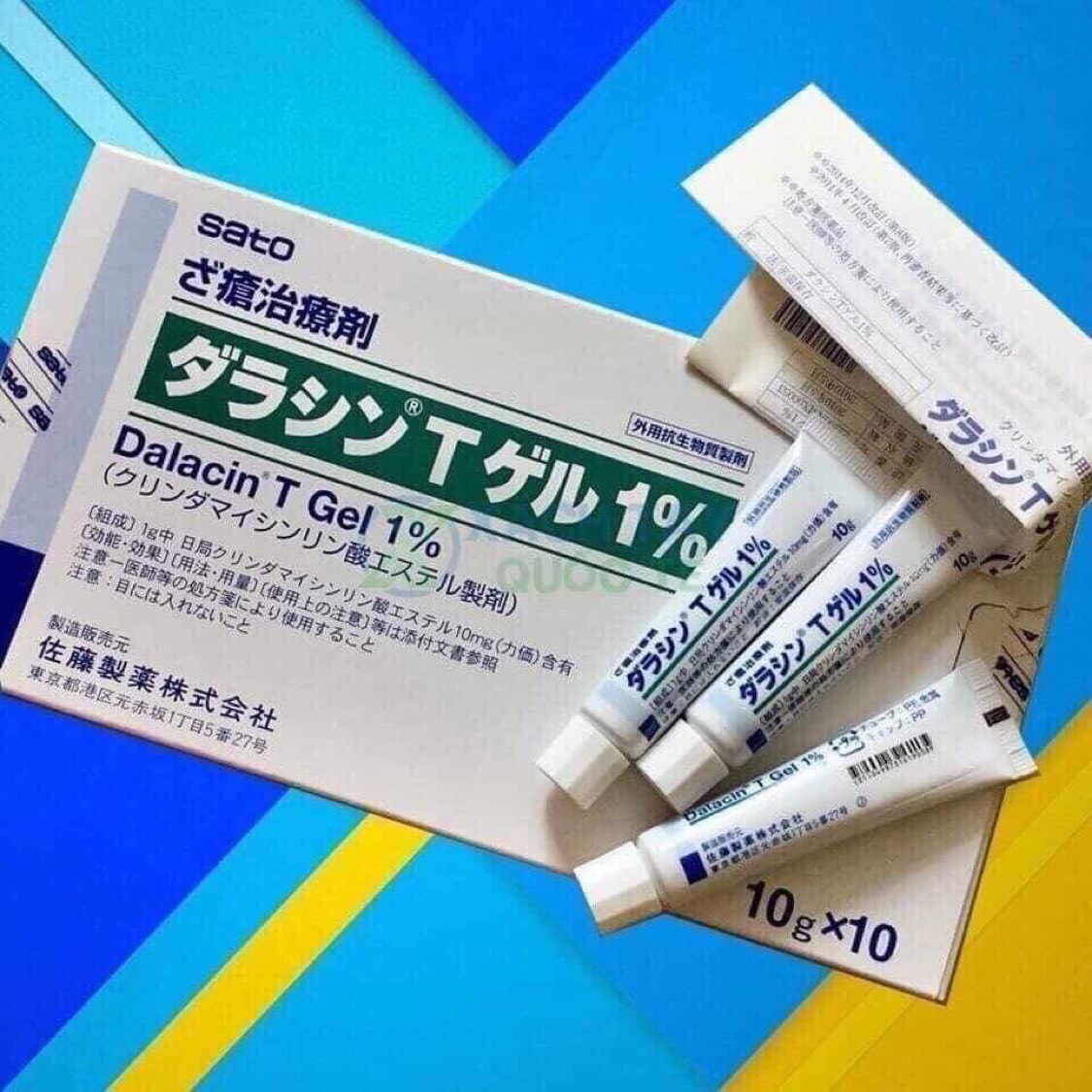 Kem bôi mụn dalacin t gel 1% nhật bản 10g